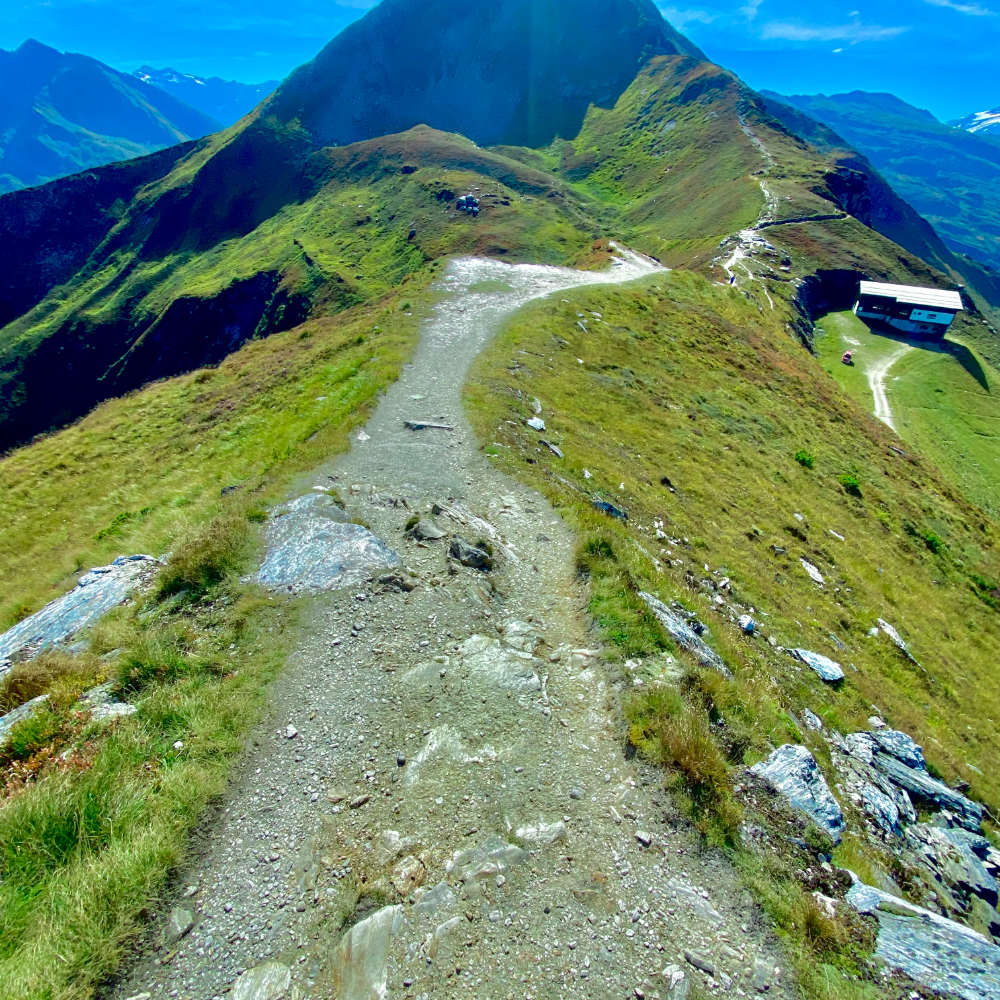 The ridge trail up the Stubnerkogel