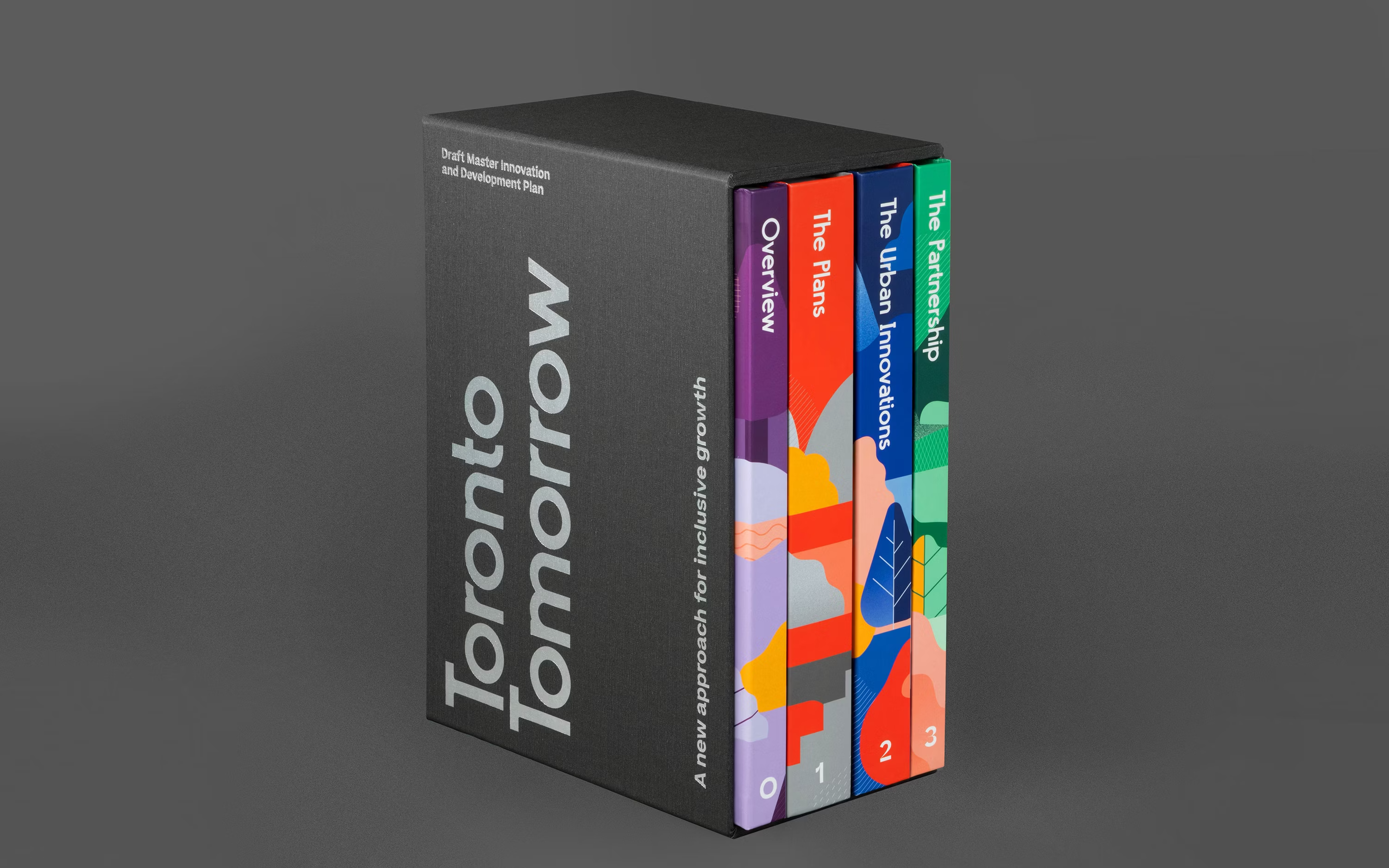 Toronto Tomorrow slipcase and four volumes