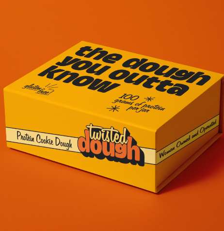 Twisted Dough shipper carton