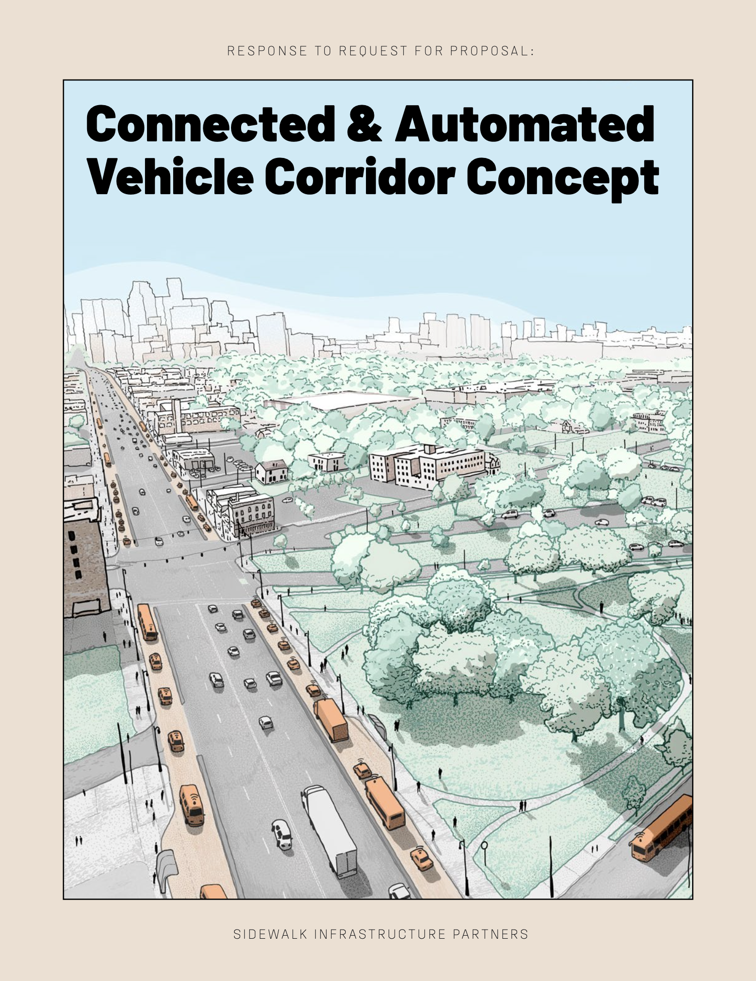 Connected and Automated Vehicle Corridor Concept, response to MDOT